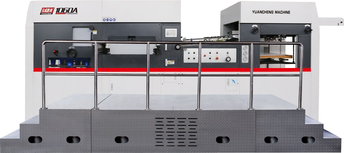 YC-1060A / C Fully Automatic Flatbed Die Cutting & Creasing Machine - Yuancheng Machinery