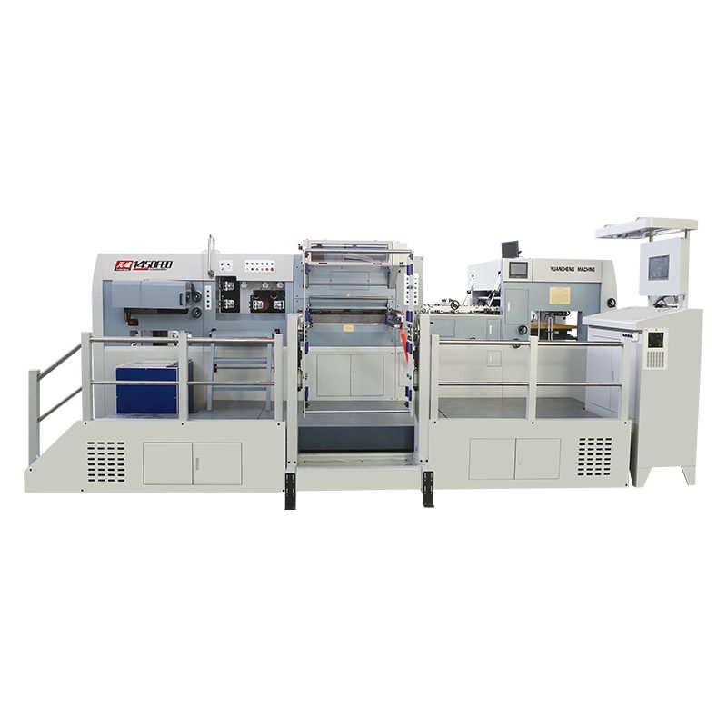 YC-1450FED Fully Automatic Deep Embossing Die Cutting & Hot Foil Stamping Machine